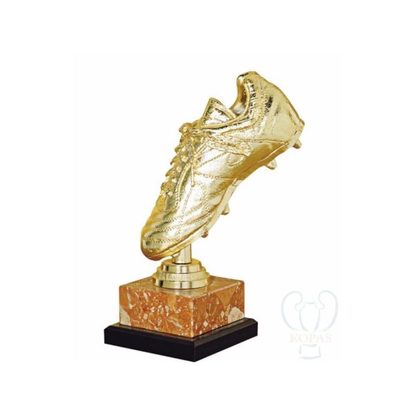 TROFEO FUTBOL BOTA RESINA