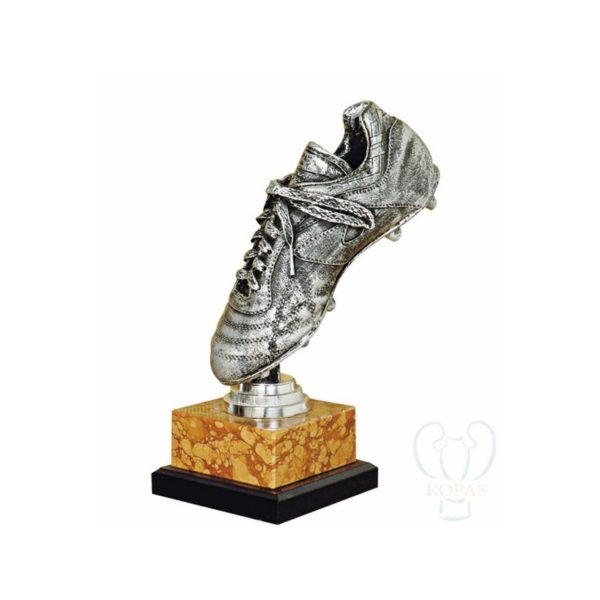 TROFEO FUTBOL BOTA RESINA