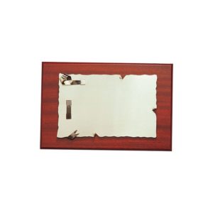 PLACA LATÓN