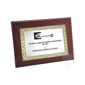 Placa de homenaje