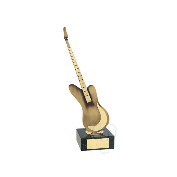 Trofeo de música guitarra